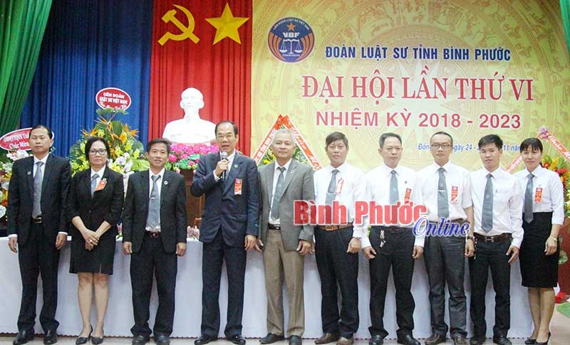 Đại hội Đoàn luật sư Bình Phước nhiệm kỳ 2018-2023