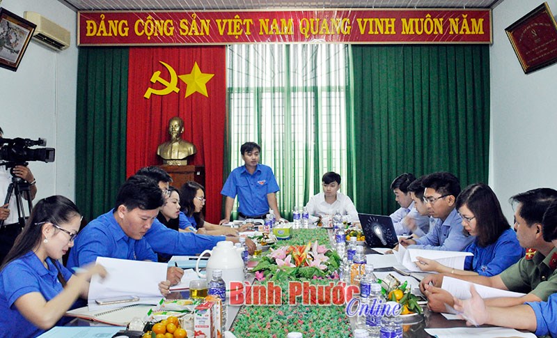 Đoàn công tác Trung ương Đoàn làm việc với Tỉnh đoàn Bình Phước Đoàn công tác Trung ương Đoàn làm việc với Tỉnh đoàn Bình Phước