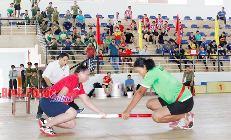 Khai mạc giải vô địch đẩy gậy, kéo co toàn quốc năm 2018 Khai mạc giải vô địch đẩy gậy, kéo co toàn quốc năm 2018