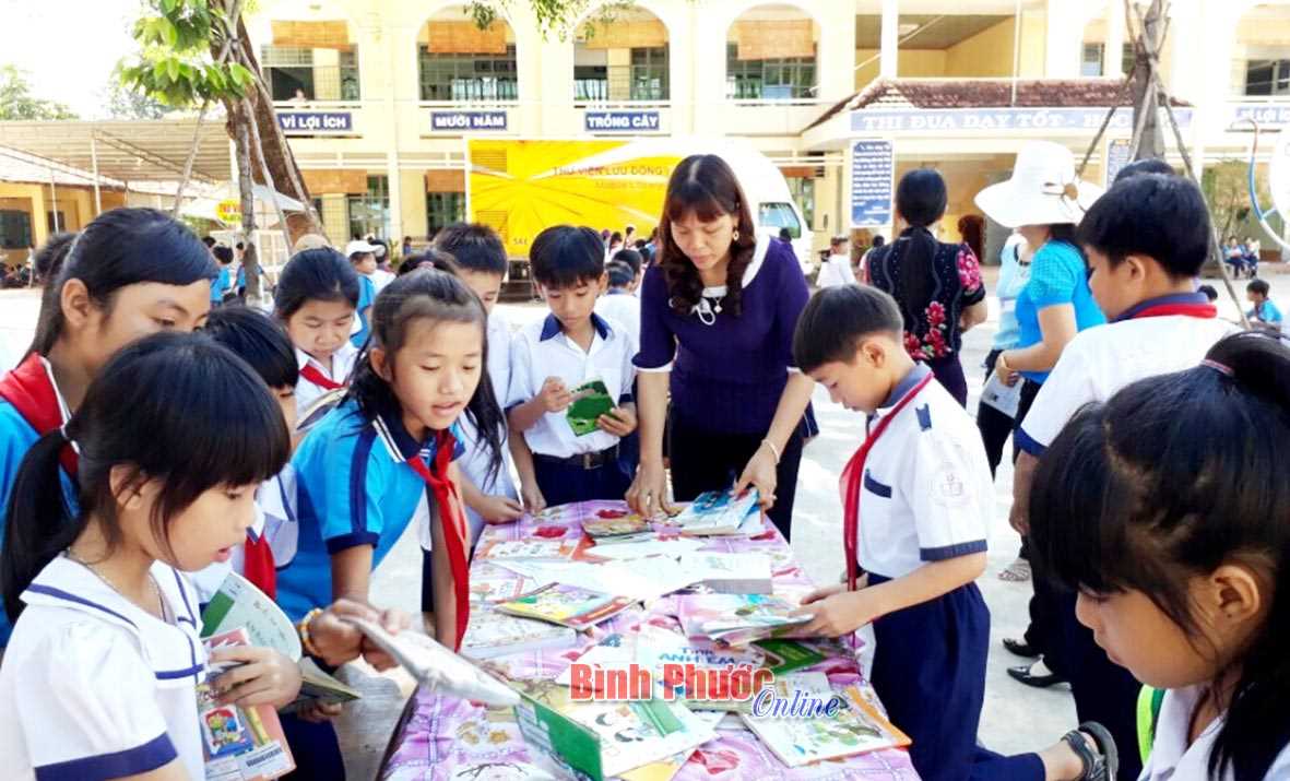Trường tiểu học Tân Tiến tích cực xây dựng văn hóa đọc Trường tiểu học Tân Tiến tích cực xây dựng văn hóa đọc