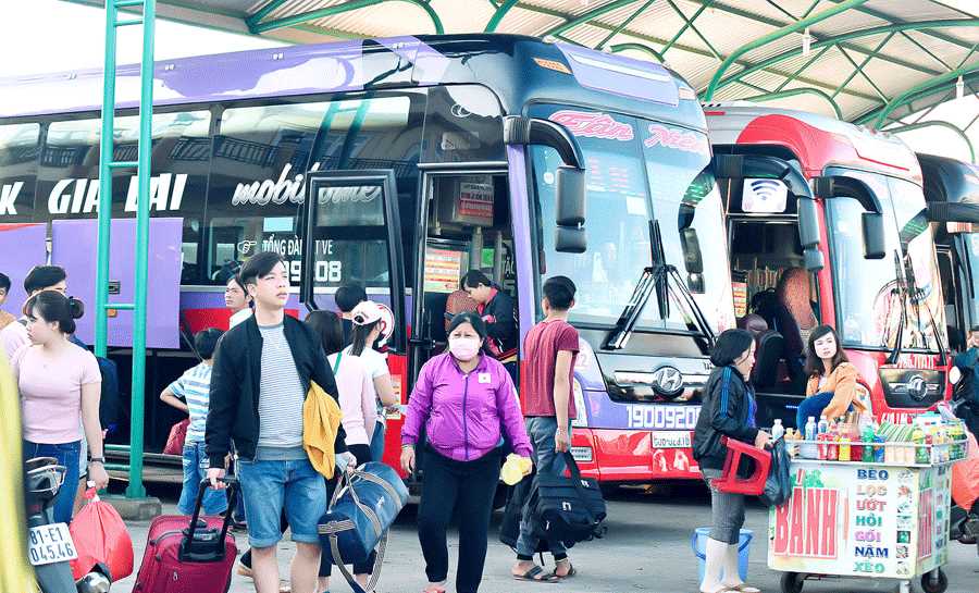 Doanh thu vận tải hành khách đạt khoảng 82,3 tỷ đồng