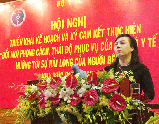 Từ tháng 6-2015, các bệnh viện phải thực hiện “Đổi mới thái độ phục vụ bệnh nhân”