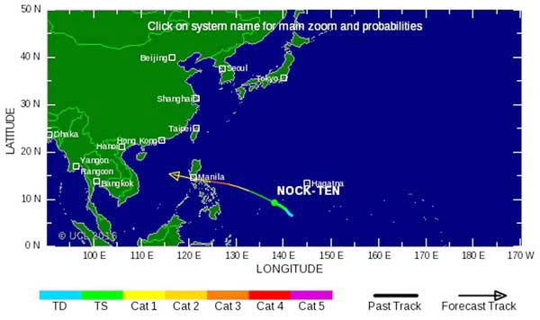 Bão Nock-ten vào biển Đông Bão Nock-ten vào biển Đông