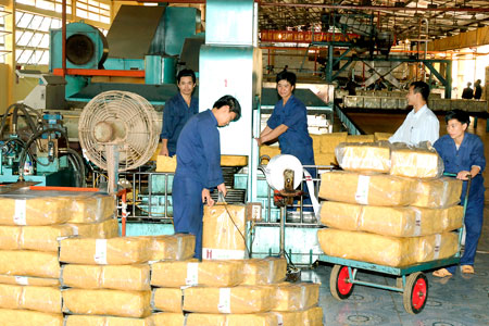 Từ 2-10, thuế xuất khẩu cao su giảm còn 0%