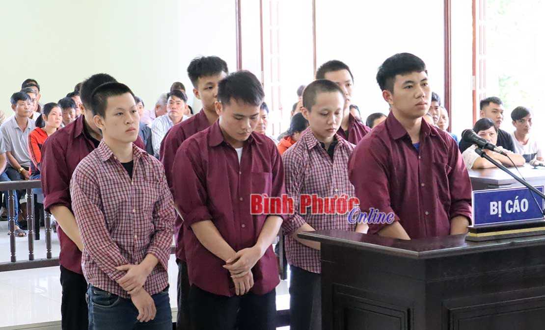7 thanh niên lĩnh 56 năm tù
