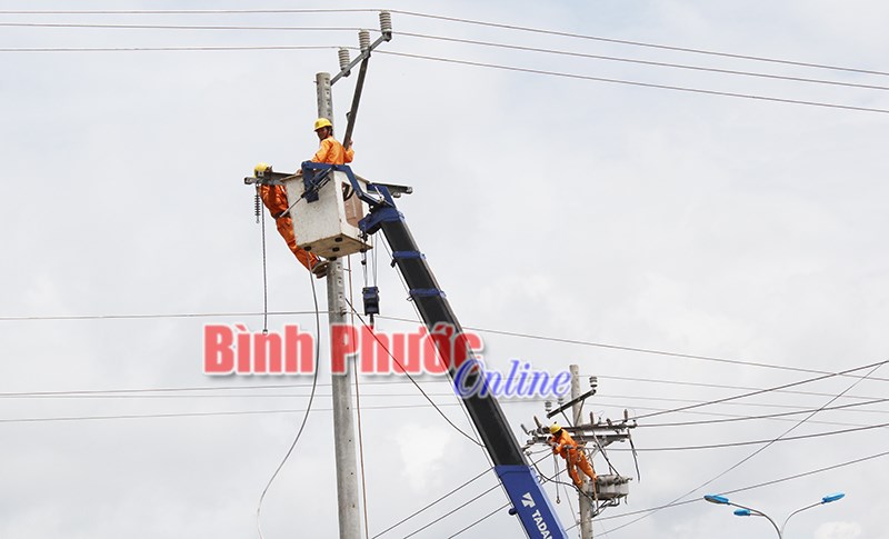 Điện lực Bình Phước nỗ lực nâng cao chỉ số tiếp cận điện năng Điện lực Bình Phước nỗ lực nâng cao chỉ số tiếp cận điện năng