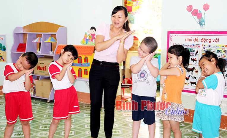 Bình Phước về đích phổ cập giáo dục mầm non cho trẻ 5 tuổi