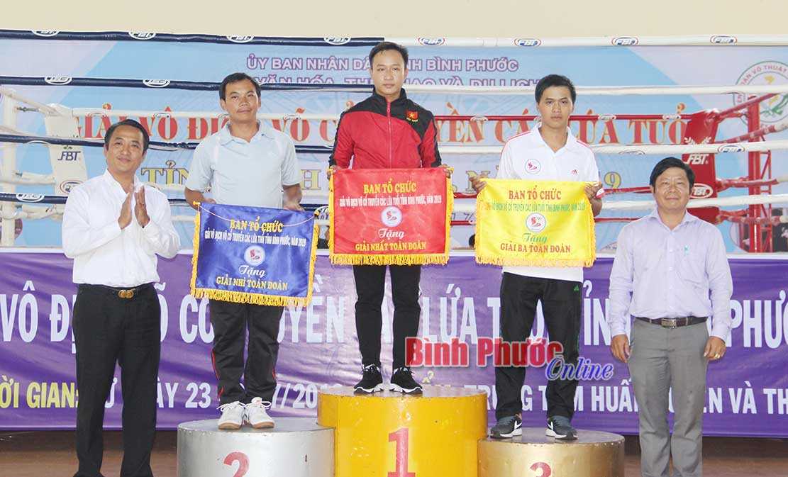Chơn Thành nhất toàn đoàn giải vô địch Võ cổ truyền các lứa tuổi