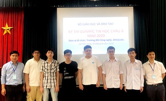 Học sinh Việt Nam đoạt huy chương vàng Olympic Tin học châu Á