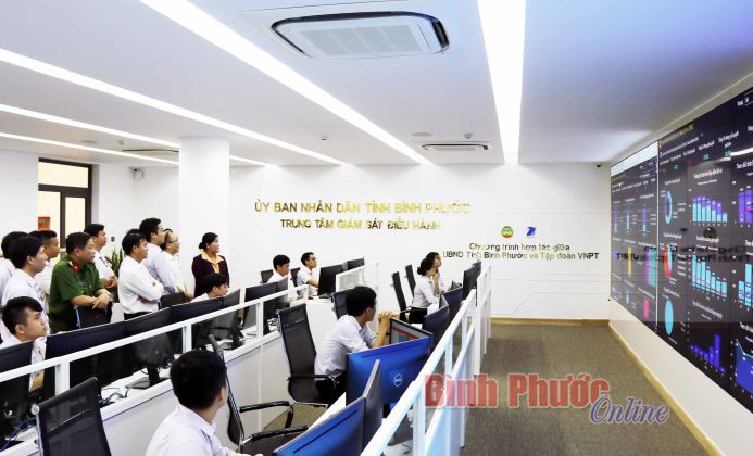 Khảo sát, kết nối hệ thống thông tin phục vụ chỉ đạo, điều hành của tỉnh Bình Phước Khảo sát, kết nối hệ thống thông tin phục vụ chỉ đạo, điều hành của tỉnh Bình Phước