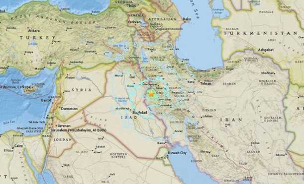 Động đất mạnh tại Iran, rung chấn lan đến tận thủ Baghdad Động đất mạnh tại Iran, rung chấn lan đến tận thủ Baghdad