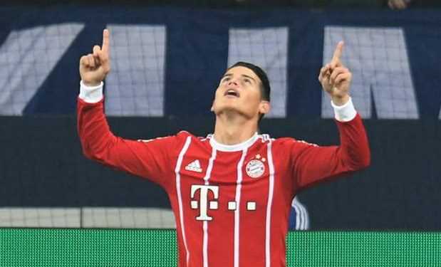 James Rodriguez "mở tài khoản," Bayern Munich hạ gục Schalke 04 James Rodriguez "mở tài khoản," Bayern Munich hạ gục Schalke 04
