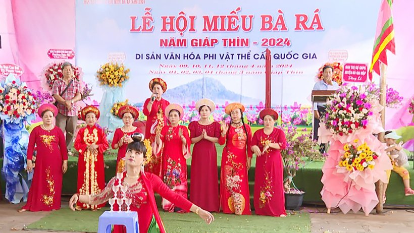 Khai mạc lễ hội miếu Bà Rá Giáp Thìn năm 2024