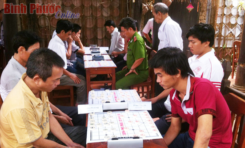 Khai mạc giải cờ tướng tỉnh Bình Phước 2015 Khai mạc giải cờ tướng tỉnh Bình Phước 2015