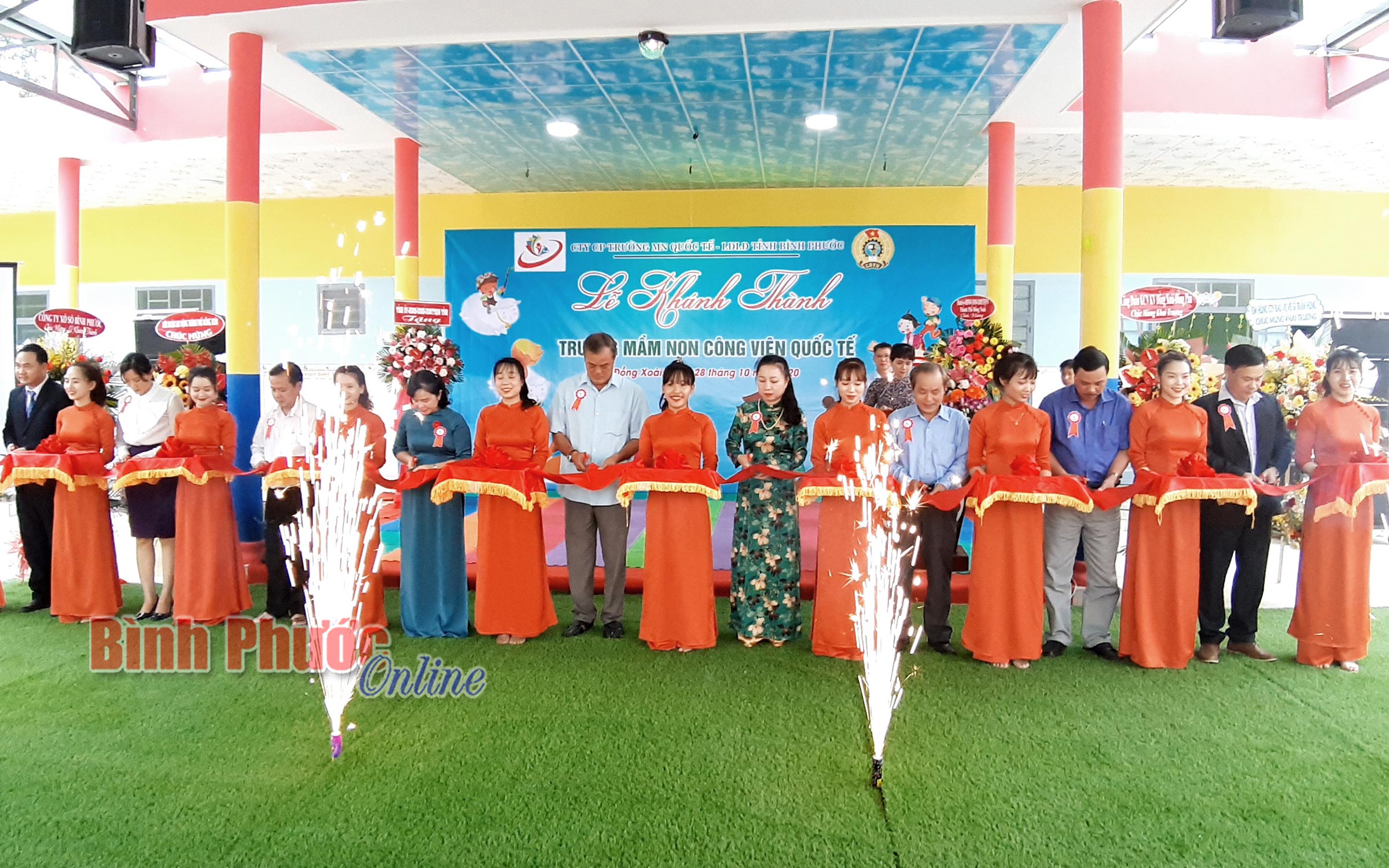 Khánh thành trường mầm non Công viên quốc tế Khánh thành trường mầm non Công viên quốc tế
