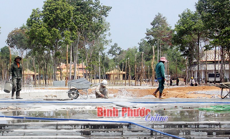 Khẩn trương hoàn thành các dự án tại Khu di tích Tà Thiết