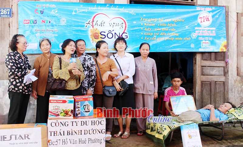 Chương trình “Khát vọng sống” hỗ trợ hộ khó khăn ở Thiện Hưng