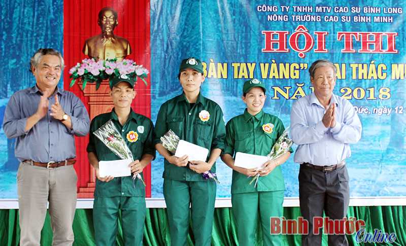 Nông trường Bình Minh: 19/20 thí sinh đạt “kiện tướng” khai thác mủ Nông trường Bình Minh: 19/20 thí sinh đạt “kiện tướng” khai thác mủ