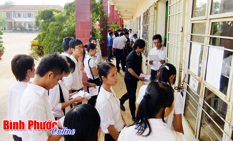 Kỳ thi THPT quốc gia 2015: Giảm áp lực cho thí sinh Kỳ thi THPT quốc gia 2015: Giảm áp lực cho thí sinh