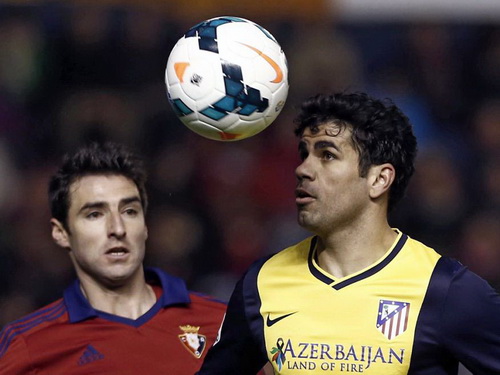Atletico Madrid bất ngờ sảy chân trong cuộc đua ở La Liga
