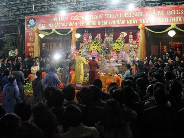 Lễ hội đền Trần Thái Bình được công nhận là di sản Lễ hội đền Trần Thái Bình được công nhận là di sản