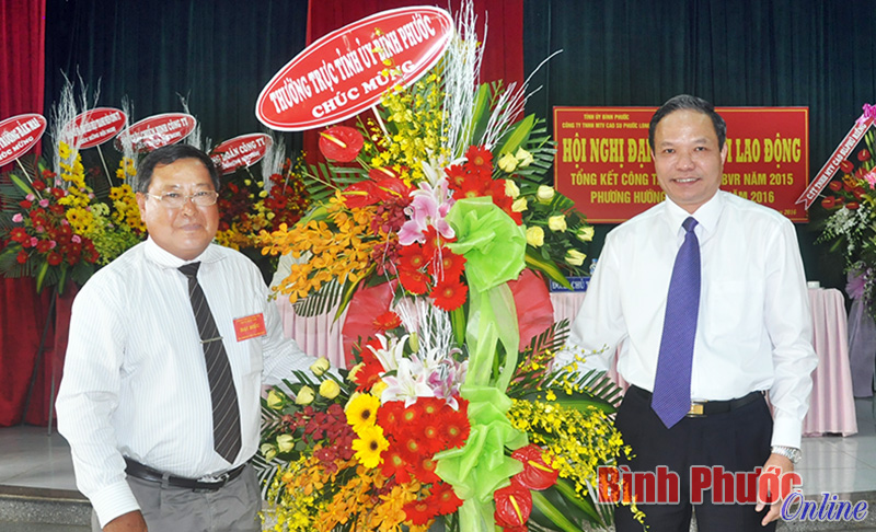 Cao su Phước Long: Thu nhập bình quân 6,45 triệu đồng/người/tháng Cao su Phước Long: Thu nhập bình quân 6,45 triệu đồng/người/tháng