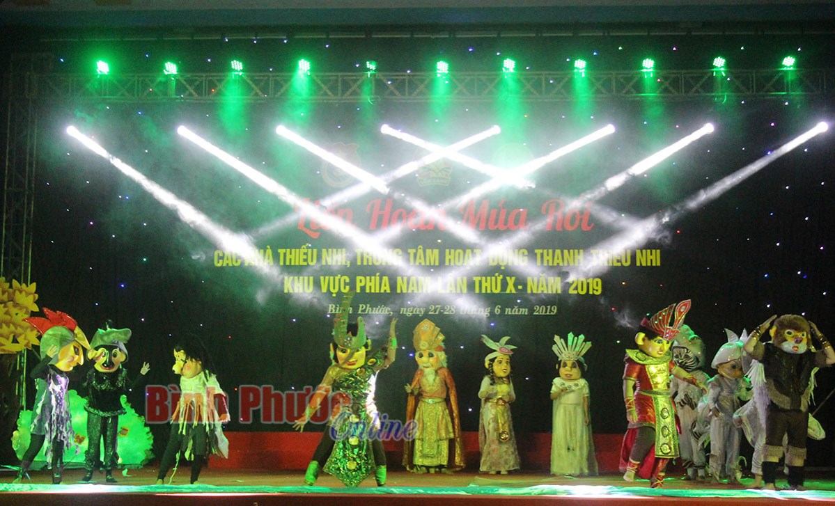 Bế mạc liên hoan múa rối các nhà thiếu nhi khu vực phía Nam Bế mạc liên hoan múa rối các nhà thiếu nhi khu vực phía Nam