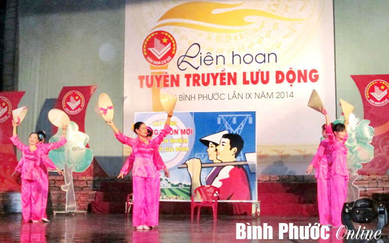 Khai mạc liên hoan tuyên truyền lưu động tỉnh Bình Phước lần thứ IX năm 2014 Khai mạc liên hoan tuyên truyền lưu động tỉnh Bình Phước lần thứ IX năm 2014