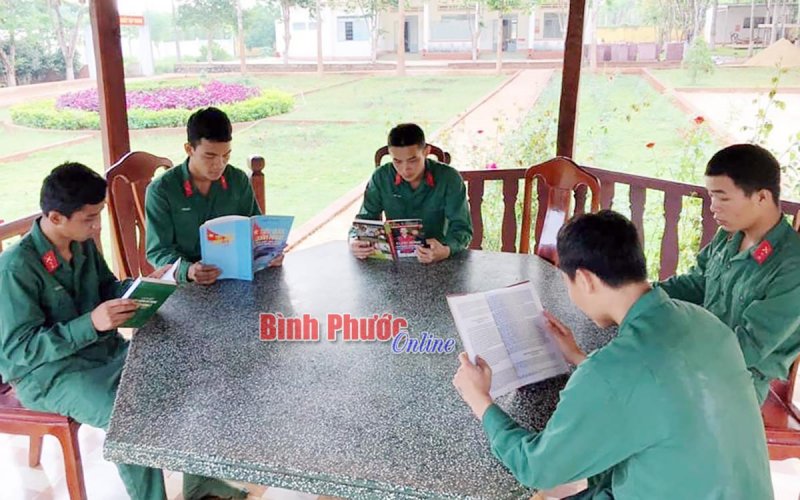Lực lượng vũ trang tỉnh phát triển văn hóa đọc