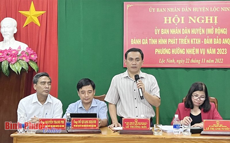Lộc Ninh thực hiện đạt và vượt 29/29 chỉ tiêu