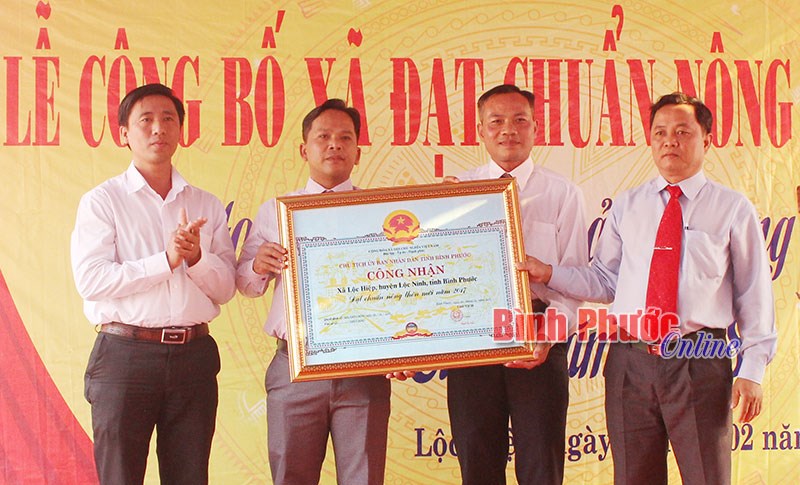 Lộc Hiệp nỗ lực về đích nông thôn mới Lộc Hiệp nỗ lực về đích nông thôn mới