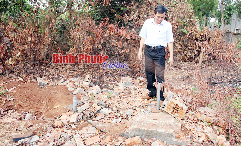 Lộc Ninh cần 40 giếng khoan, Bù Gia Mập có 2.673 hộ thiếu nước Lộc Ninh cần 40 giếng khoan, Bù Gia Mập có 2.673 hộ thiếu nước