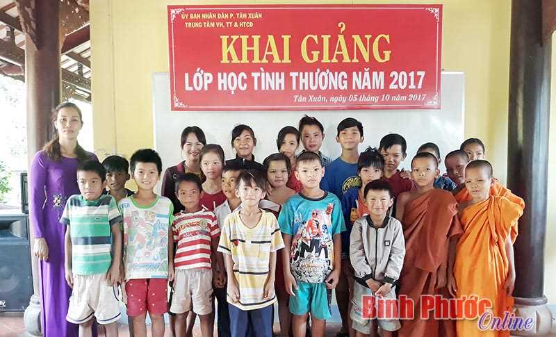 Khai giảng lớp học tình thương