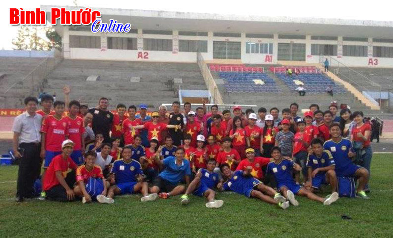 Lượt trận thứ 5 giải bóng đá hạng nhất quốc gia: Bình Phước thắng Đắk Lắk 3-1 Lượt trận thứ 5 giải bóng đá hạng nhất quốc gia: Bình Phước thắng Đắk Lắk 3-1