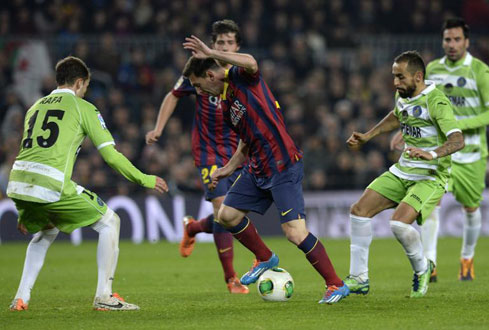Vừa trở lại, Messi đã lập cú đúp Vừa trở lại, Messi đã lập cú đúp