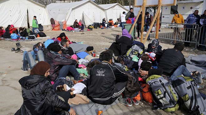 Macedonia tuyên bố ngừng tiếp nhận người di cư Afghanistan Macedonia tuyên bố ngừng tiếp nhận người di cư Afghanistan