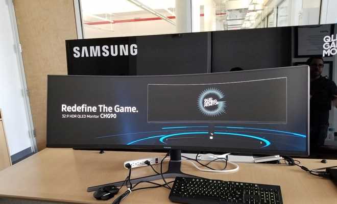 Choáng ngợp với mẫu màn hình cong "siêu rộng" mới của Samsung Choáng ngợp với mẫu màn hình cong "siêu rộng" mới của Samsung