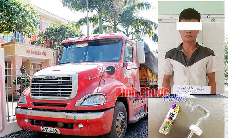 Phát hiện tài xế container dương tính với ma túy Phát hiện tài xế container dương tính với ma túy