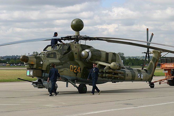 Nga triển khai các trực thăng tấn công Mi-28 và Ka-52 tại Syria