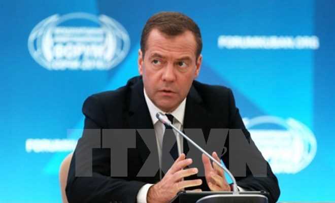 Thủ tướng Nga Medvedev được bầu lại làm lãnh đạo đảng cầm quyền Thủ tướng Nga Medvedev được bầu lại làm lãnh đạo đảng cầm quyền