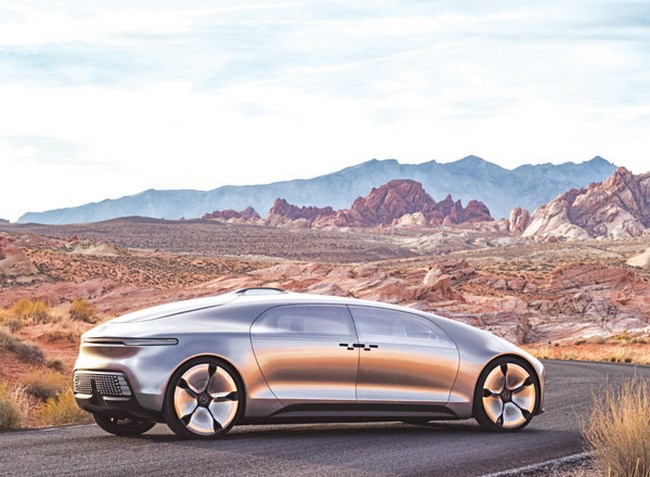 Xe tự lái thông minh dành cho tương lai của Mercedes-Benz