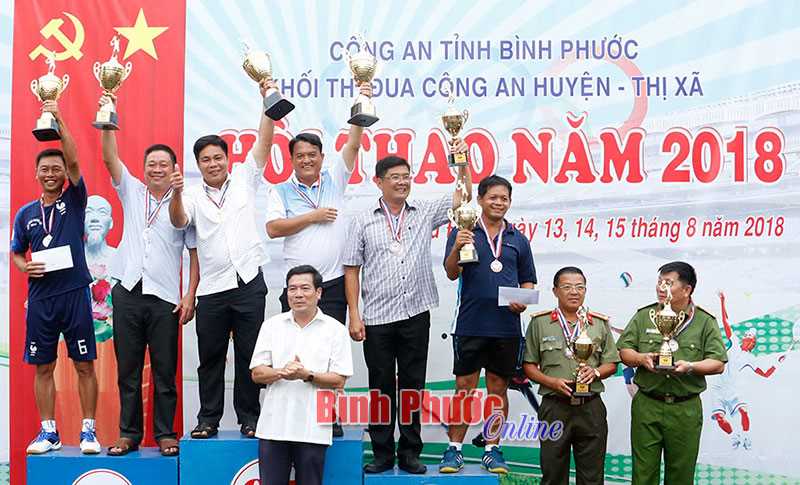 Bù Đốp nhất hội thao ngành công an các huyện, thị Bù Đốp nhất hội thao ngành công an các huyện, thị