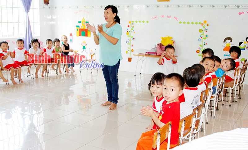 Chính sách đối với giáo viên mầm non Chính sách đối với giáo viên mầm non