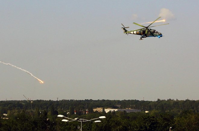 Chiến sự bùng phát dữ dội và lan rộng tại Donetsk