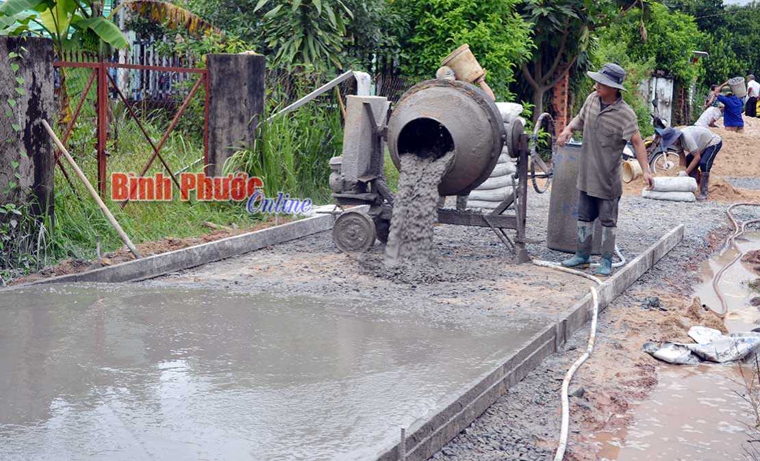 2 xã Minh Lập, Minh Thắng phấn đấu về đích NTM 2 xã Minh Lập, Minh Thắng phấn đấu về đích NTM