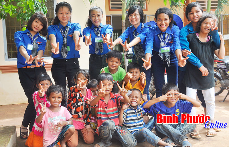 Mùa hè xanh tình nguyện ở Lộc Hòa Mùa hè xanh tình nguyện ở Lộc Hòa