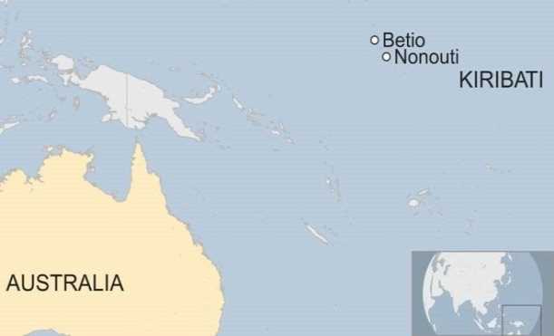 Tàu chở 50 người mất tích tại quần đảo Kiribati ở Thái Bình Dương Tàu chở 50 người mất tích tại quần đảo Kiribati ở Thái Bình Dương