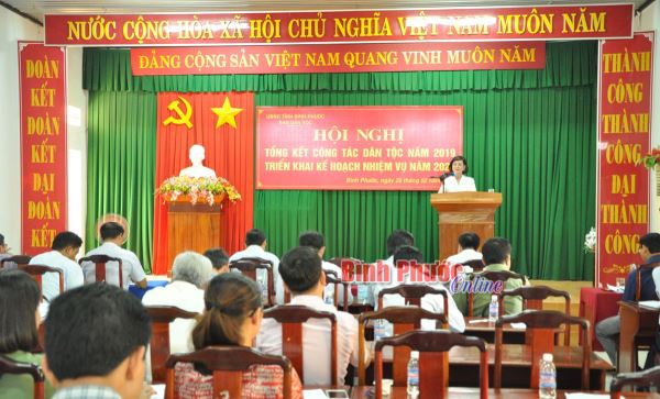 Công tác dân tộc phải hướng đến mục tiêu giảm nghèo bền vững