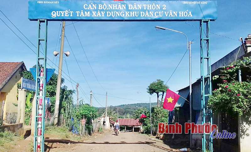 Năm 2017, Bù Đăng xây dựng 100,53km đèn đường nông thôn