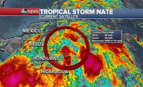 Bão nhiệt đới Nate đổ bộ vào Trung Mỹ làm hàng chục người thương vong Bão nhiệt đới Nate đổ bộ vào Trung Mỹ làm hàng chục người thương vong